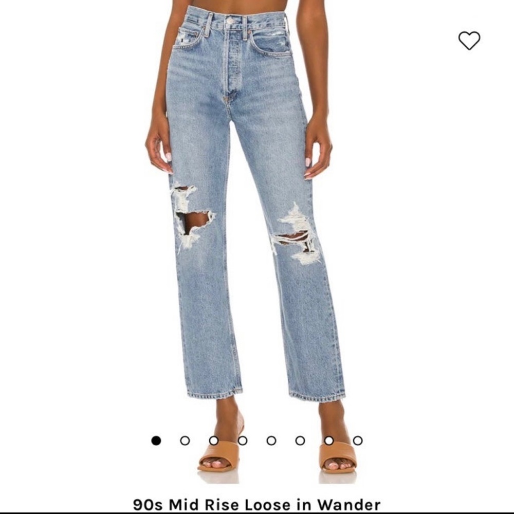 Agolde 90s Midrise Loose in Wander